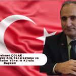 Başkanımz Mehmet ÇOLAK’ın 19 Mayıs Mesajı